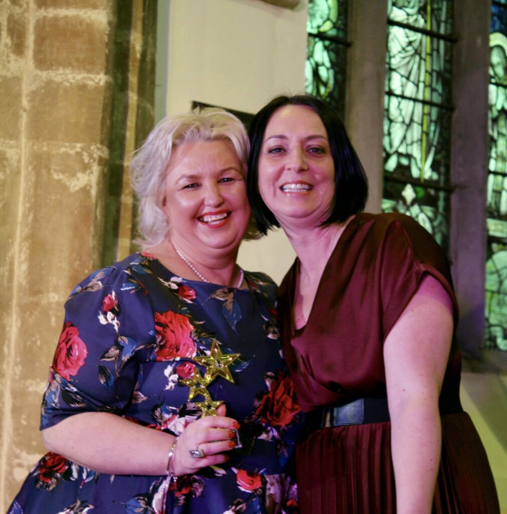 Sarah Shorney with Jennifer Ayres - The Stella Award
