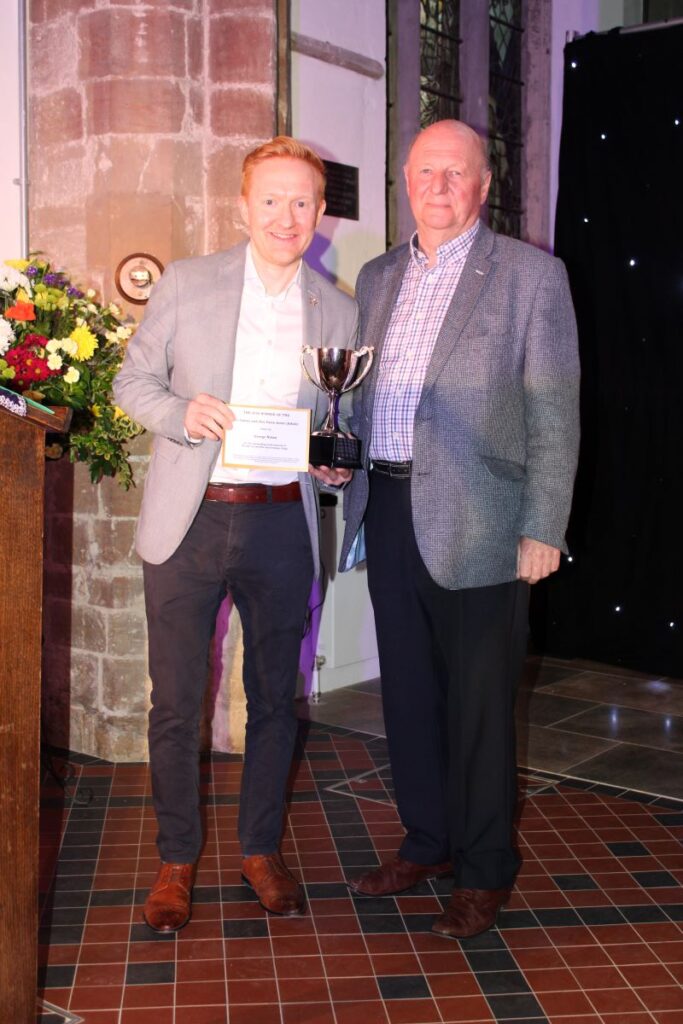 George Nolan and Viva’s Founding Patron, Sir James Paice, DL