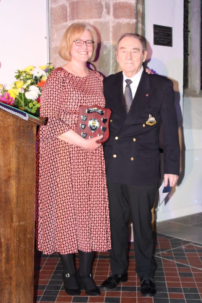 Judith Collingswood and Viva Patron, Richard Spendlove MBE
