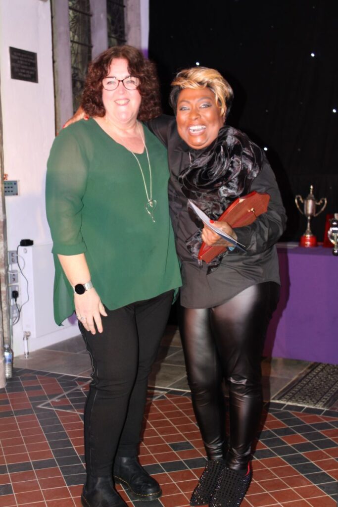 Sarah Boor and Viva’s Vice President Linda John-Pierre