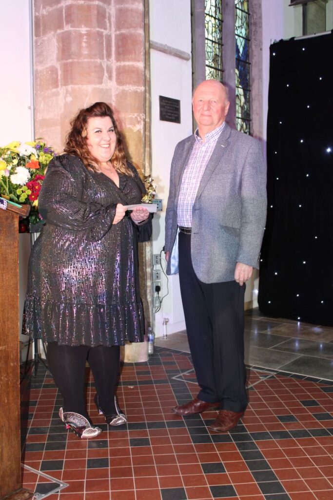 Vicki Fordham and Viva’s Founding Patron, Sir James Paice, DL